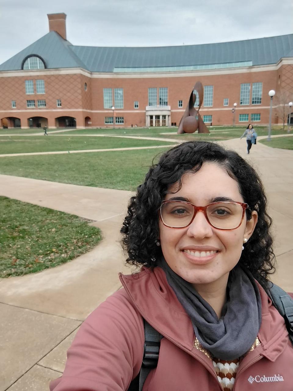 Juliana Pereira da Silva, doutoranda e TAE da Faculdade de Tecnologia. Registro: Arquivo pessoal